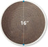 Qualunicc 3-in-1 2 Cat Scratcher Toy with Track Ball, Round Cardboard Cat Scratcher Lounge & Bed, Interactive Cat Toy