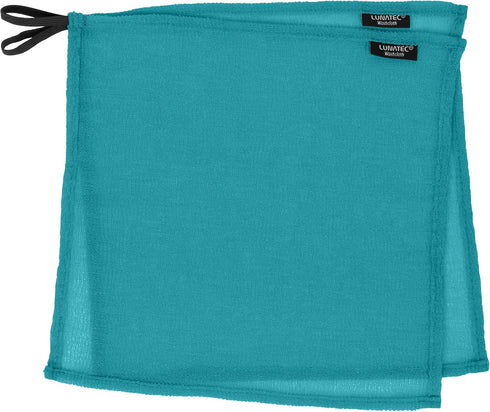 Lunatec Self-Cleaning Washcloth. A Camping & Travel Essential. Quick Drying, Light Exfoliator, Odor-Free & Lathers