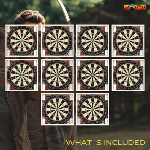 Games Archery Targets, Dart, Poker, Hunting Camp, Pool or Variety, Fun Shooting Target Practice Games for Families