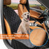URPOWER Dog Car Seat Cover for Front Seat, Waterproof Pet Car Seat Protector with Pocket & Elastic Skirt, Non-Slip Dog