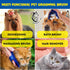 Dog and Cat Grooming Brush, Rubber Brush for Bathing, Washing, Deshedding Short or Long Pet Hair