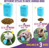 Chew King Premium Dog Toy, Medium, Durable Natural Rubber Fillable Toy for Frozen Feeding, All Breed Sizes