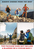 Lightweight Waterproof Hiking Daypack, 15L Durable Backpack for Skiing, Snowboarding, Running