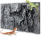 17.7x11.8in Rock Terrarium Background, 3D Reptile Tank Background Board, Decorative Panel for Fish Pet Silo