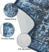 4 Pack 36"x24", Qeils Washable Pee Pads for Dogs, Reusable Super Absorbent Leakproof Potty Pads Non-Slip for Crate