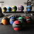 RitFit Weighted Medicine Ball - Non-Slip Rubber Shell & Dual Texture Grip - Workout Exercise Ball for Core Strength
