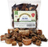Tail Mix Dog Treats Made in USA All Natural Beef Bites 1 Ingredient Grain Free Assortment Beef Lung, Trachea and Spleen