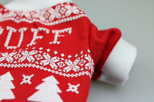 DroolingDog Christmas Dog Shirt - Xmas Shirt for Small Dogs, XS