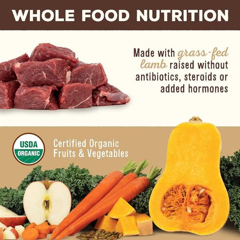 Primal Freeze Dried Dog Food Nuggets, Lamb, Complete & Balanced Meal, 14 oz