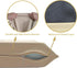 Waterproof Soft Durable Beige Elastic Machine-Washable Large Dog Bed Cover (47"x38")