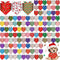 Sanwuta 120 Pcs Christmas Dog Bandanas Bulk Xmas Bandanas for Dogs Triangle