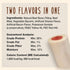 Cadet Double Stuffed Shin Bone, Highly Digestible Dog Chew Bone, Bacon & Cheese Flavor, Small