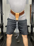 Leather Dip Belt Strap with Chain for Weight Lifting, Made in the USA for Dips and Pullups