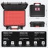TSA Approved Gun Case, Hard Shell Waterproof & Foam Shock Proof, 11”*9.4”*4.5” Travel Case for 9mm Pistol