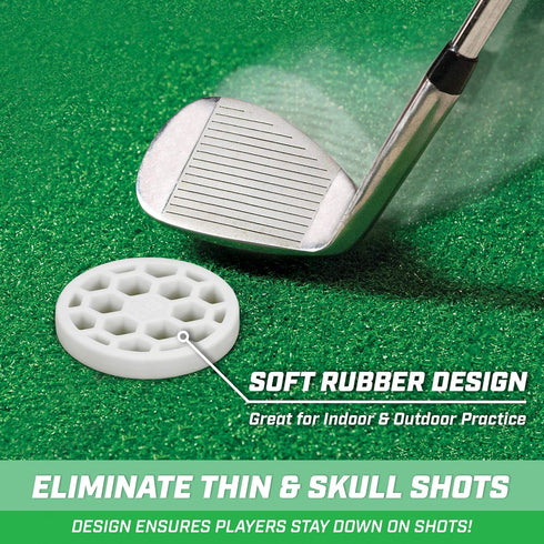 GoSports Golf Pure Strike Training Discs 24 Pack - Eliminate Thin Shots!