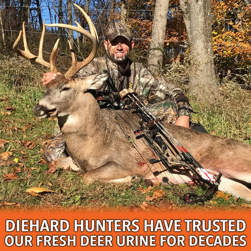 Nationwide Scents Hot Wick Heated Deer Urine Scent Dispenser - Buck Attractant for Whitetail Deer Hunting