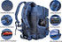 LHI Military Tactical Backpack for Men and Women, 45L Army Assault Pack with Molle System