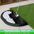 70 GoSports All-Weather Golf Ball Trays with Ball Capacity - Black or Green - Compatible with All Hitting Mats