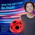 GlowCity Light Up Indoor/Outdoor Soccer Ball with 2 LED Lights - Fun Gift for Teens