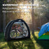 Outdoor Bike Covers Storage Shed Tent - 210D Oxford Waterproof Fabric Bicycle Cover with Aluminum Alloy Bracket