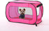 Beatrice Home Fashions Portable, Collapsible Pop Up Kennel, Travel Cat and Dog Crate, 24" L x 16.6" W x 16" H
