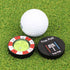 Golf Green Reader Magnetic Zinc Alloy Bubble Level, High Precision Ball Markers for Putting Green Accessories