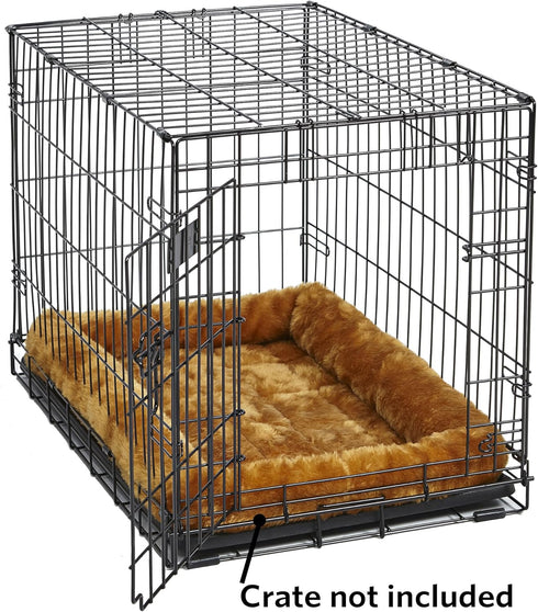 MidWest Homes for Pets Bolster Cinnamon Pet Bed for Dogs & Cats, Ideal for Extra Large Breeds, Easy Maintenance,