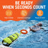Water Throw Bags for Water Rescue, Rope Throw Line Bag with Rope for Kayak or Larger Boat Rescue