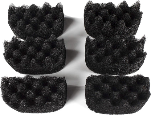 LTWHOME Bio-Foam Filter Pads for Fluval 104 105 106 204 205 206, Pack of 6