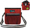 PetAmi Dog Treat Pouch, Training Bag Holder for Kibbles, Poop Bag Dispenser, 3 Ways to Wear (Red)