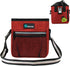 PetAmi Dog Treat Pouch, Training Bag Holder for Kibbles, Poop Bag Dispenser, 3 Ways to Wear (Red)