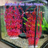23.6-inch Tall,2PCSRed Hamiledyi Aquarium Plastic Plants Aquarium Decor Artificial Fish Tank Plants,Tall Fish Tank