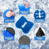 Kayak Seat Cushion, Anti Slip Thicken Gel Pad, Breathable Waterproof Cushion for Kayaks, Canoe, and Boat, Blue 2 Packs