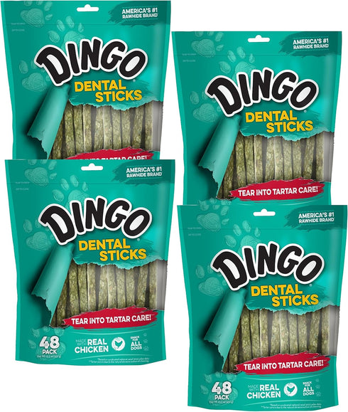 Dingo Dental Sticks for Tartar Control, 192-Count