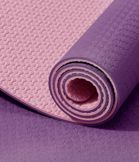 IUGA Eco Friendly Non Slip Yoga Mat Thick Anti-tear Workout & Exercise Mat for Yoga, Pilates, Fitness (72"x 24"x 6mm)