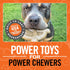 BULLYMAKE Nylon Pretzel Chew Toy for Dogs - Durable Toy for Aggressive Chewers, Made in USA
