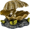GloFish Clam Ornament, Detailed Aquarium Ornament, Hideaway for Fish