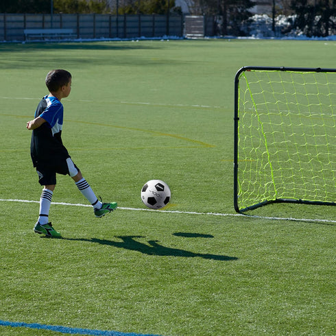 Franklin Sports Soccer Balls - Youth + Adult Size 3, 4 + 5 - Black + White Bulk Packs