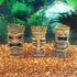 Pen-Plax RRT1A 1 Piece Small Aquarium Decorative Tiki's Assorted Resin Ornament, 4"