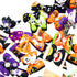 50Pcs Halloween Small Dogs Hair Bows, Puppy Hair Bow Ties with Pumpkin Skull Bat Ghost for Pet Grooming