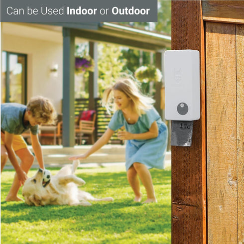 SVD.PET Dog Poop Bag Dispenser, Outdoor or Indoor Pet Waste Bag Dispenser Station, Wall Mount or Hanging with Strap.
