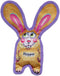 Durable Dog Toy with Squeaker, Floppy Tough Chew Toy, All Ears Hopper, Small 7 inch