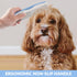 Metal Dog Comb - Grooming Matting Comb, Doodle Brush, Dematting Tools for Dogs, 2 Pack