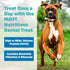 Dog Dental Treats | Removes Tartar - Vet VOHC Approved | Yummy Treat for Teeth Cleaning - Chicken Protein | for Extra