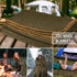 JMR Wool Camping Blanket, Warm Heavy Car Blanket & Camp Quilt, 70% Wool, Olive Green, 62X84