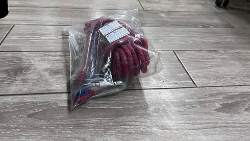NewDoar Climbing Rope 8(5/16in), 10mm (3/8in), High Strength Accessory Cord with 2 Steel Hooks for Outdoor Rescue