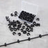 HESTYA 100 Pieces Bicycle C-Clips Clamps for Brake Derailleur Shift Cables with Plastic Box