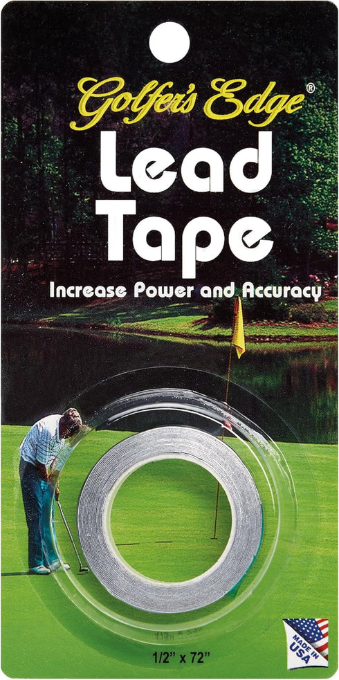 Unique Sports Golf Lead Tape, 1/2-inch Wide x 72" Long
