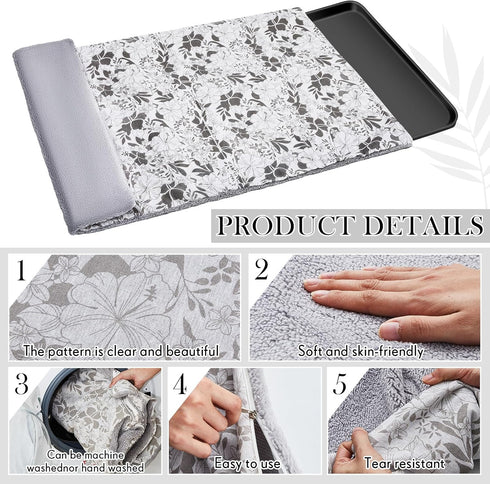 Dog Crate Pan Cover, Washable Dog Bed Cover, Crate Liner for Pets, Fits 36 x 24 Inch Dog Crate Tray