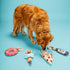 Pavilion Gift Company Stolen A Pizza My Heart Dog Toy, 13", Yellow